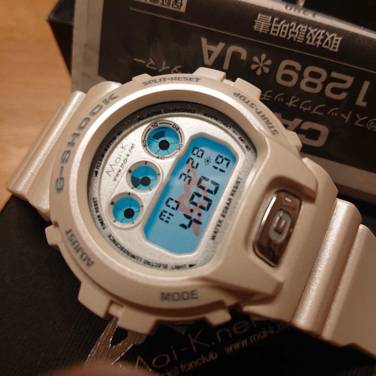 即決 生産終了 CASIO Ｇショック 倉木麻衣 ファンクラブ限定 新品 未使用品 パールホワイト DW-6900LV _画像1