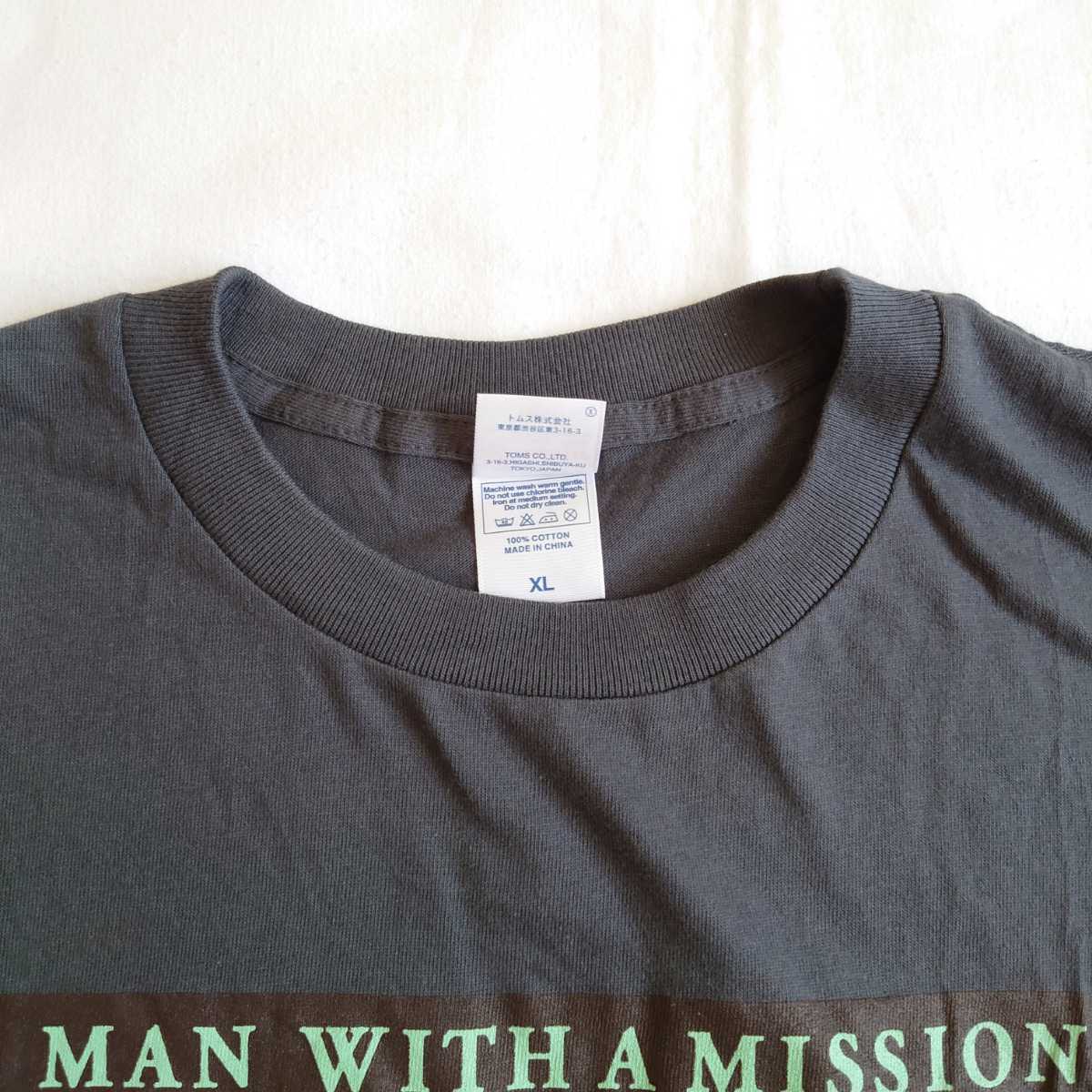 XLサイズ MAN WITH A MISSION 半袖Tシャツ マンウィズ The World 's On Fire(Tシャツ)｜売買されたオークション情報、yahooの商品情報をアーカイブ公開  - オークファン（aucfan.com）