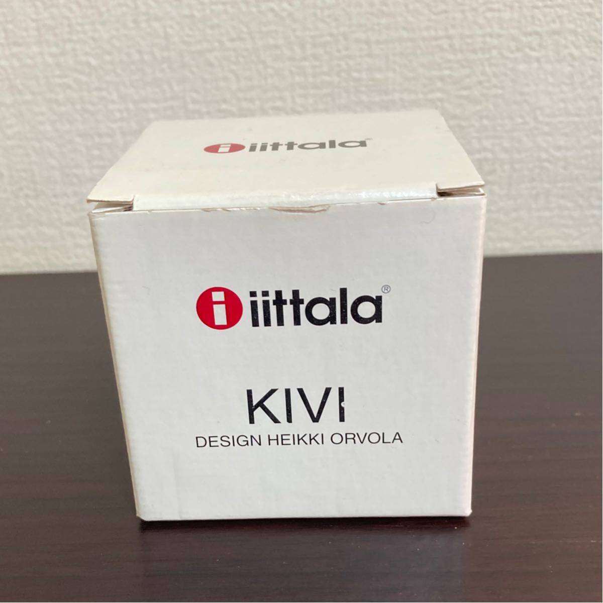 イッタラ iittala キビ kivi レッド キャンドルホルダー 希少 レア