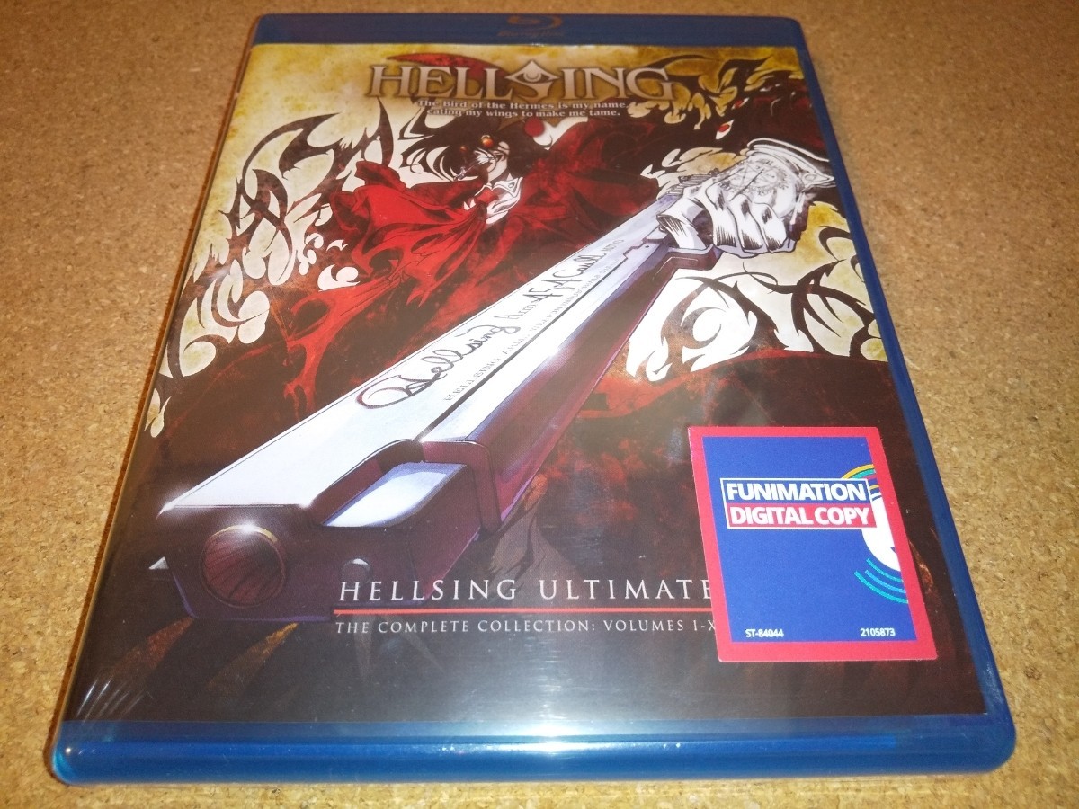 新品BD★ヘルシング Hellsing Ultimate OVA 全10話 ブルーレイ 北米版[PS3,4再生可]