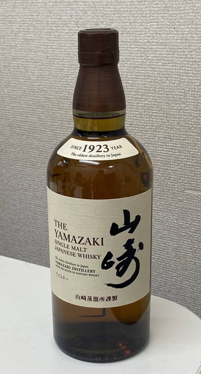 ◎未開栓◎サントリー 山崎 シングルモルト ウイスキー 700ml 43% NV