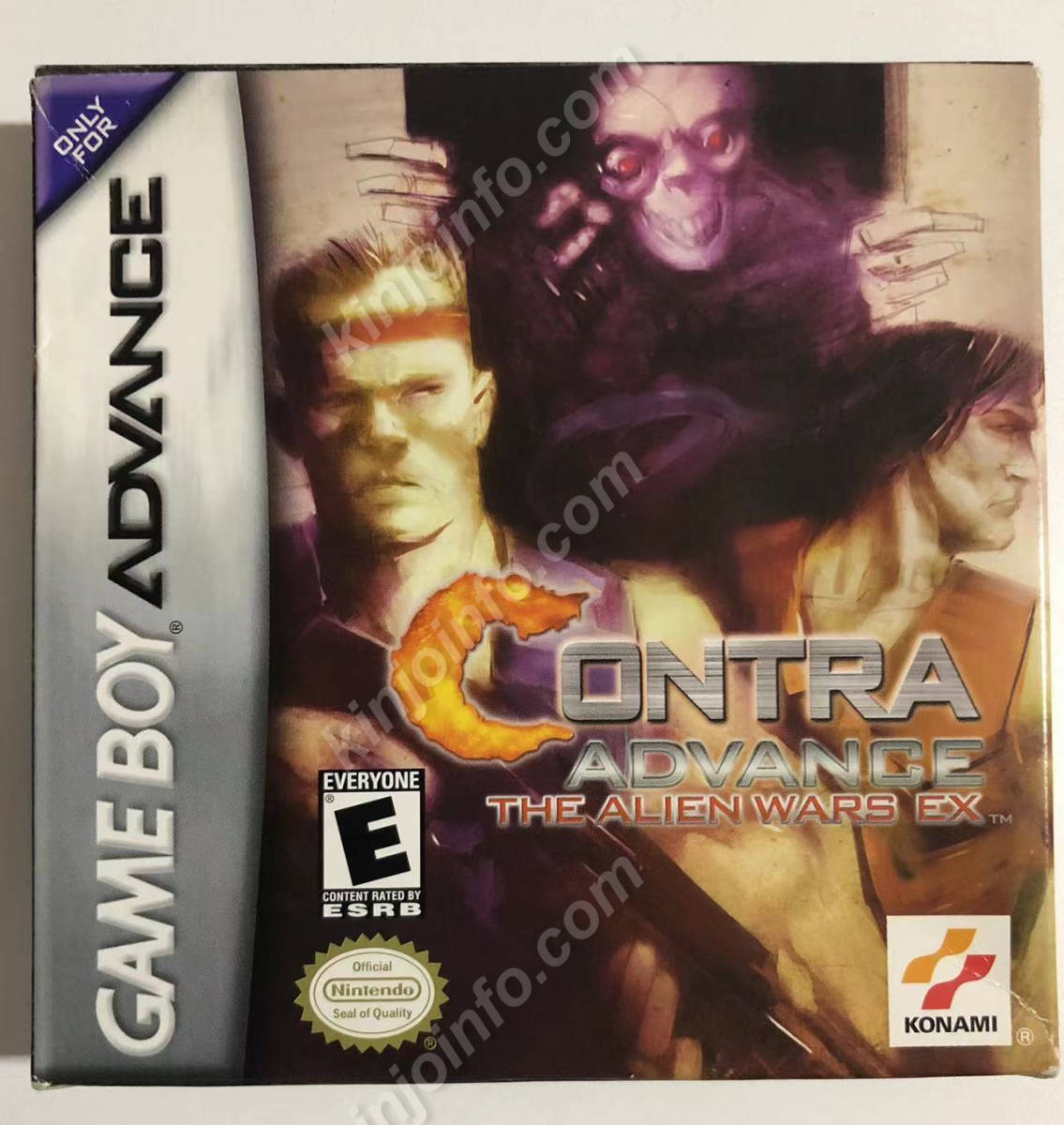 Contra Advance: The Alien Wars EX【中古美品・完品・GBA北米版】_画像1