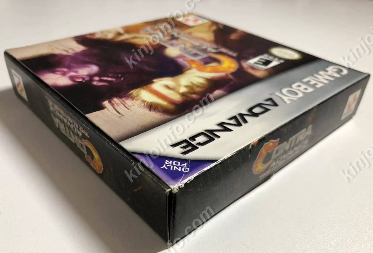 Contra Advance: The Alien Wars EX【中古美品・完品・GBA北米版】_画像4