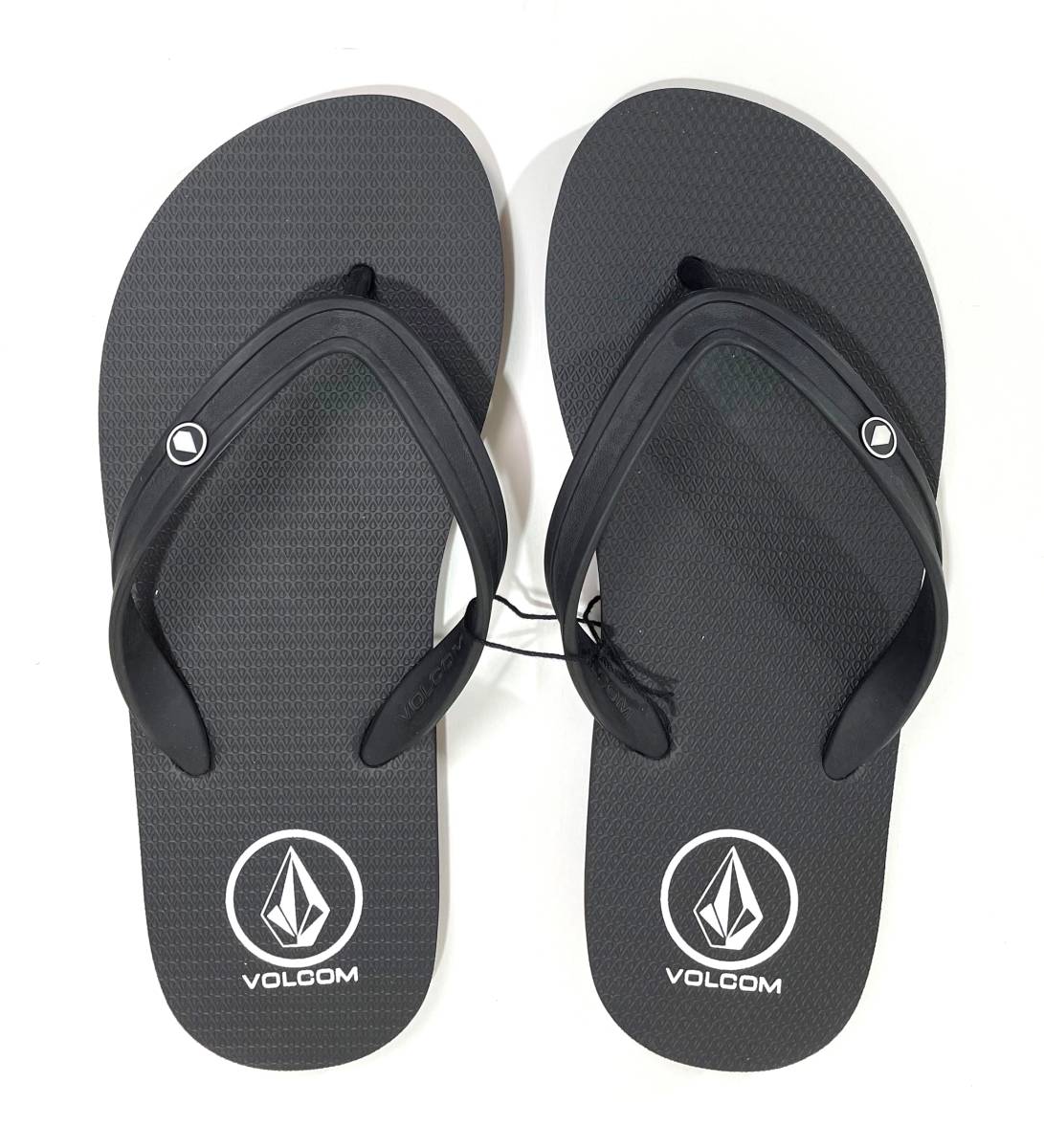 VOLCOM ボルコム V0811885BLK① メンズ US7 25cm ビーチサンダル BeachSandal ビーサン ブラック 黒色 靴 ヴォルコム 新品 即決 送料無料の画像6