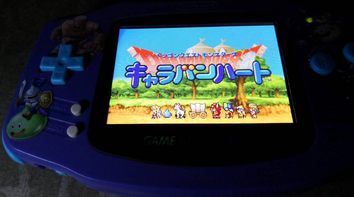 GBA IPS本体 ロトエディション 風改装/トルネコの大冒険・ドラゴンクエスト モデル 風本体/ゲームボーイ 本体/ゲームボーイアドバンス IPS