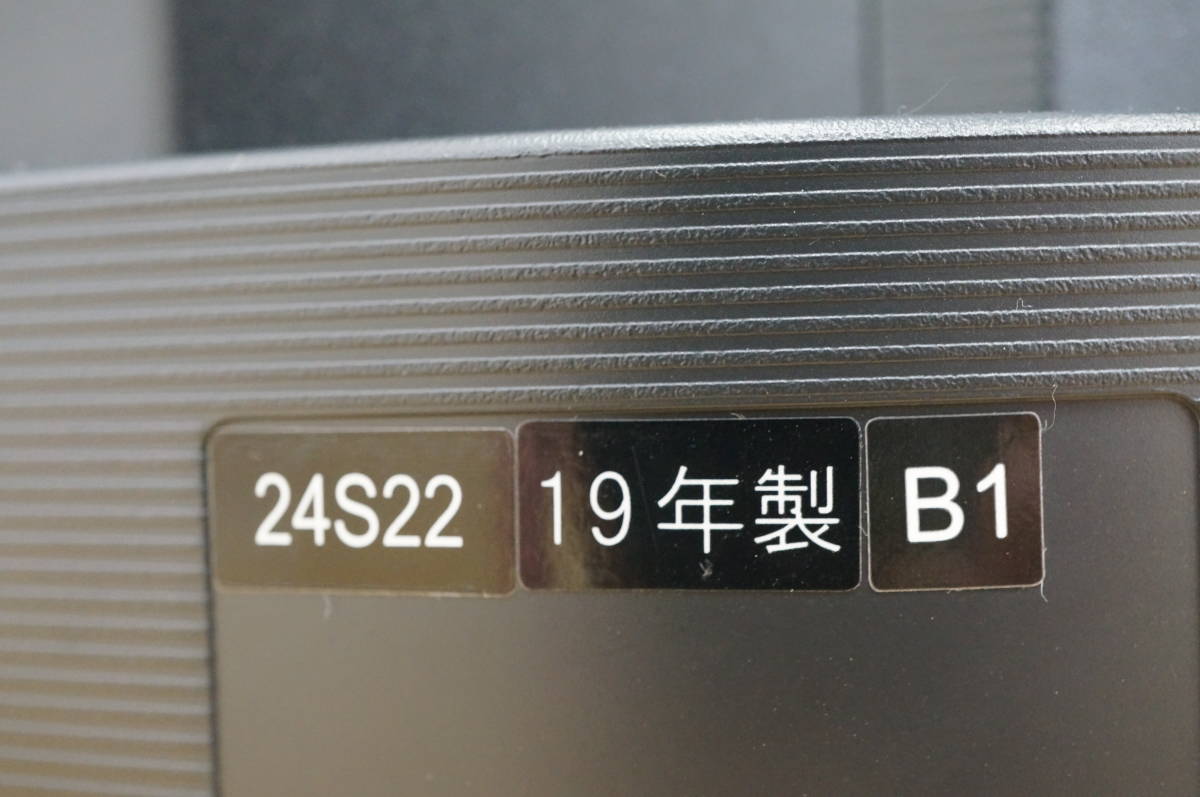 前ダ:【東芝】レグザ 24V型 液晶テレビ 24S22 2019年 ⑦ 直下型LED