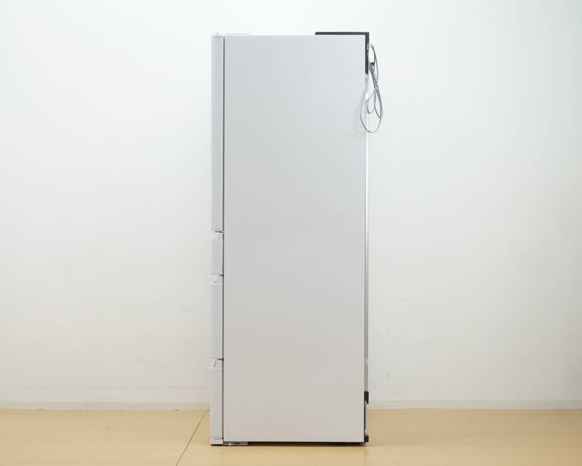 東ハ:【パナソニック】6ドア 冷凍冷蔵庫 513L NR-F516MEX-W 2021年 日本製 野菜室が真ん中 はやうま冷凍切替室 フレンチドア ★送料無料★_画像3