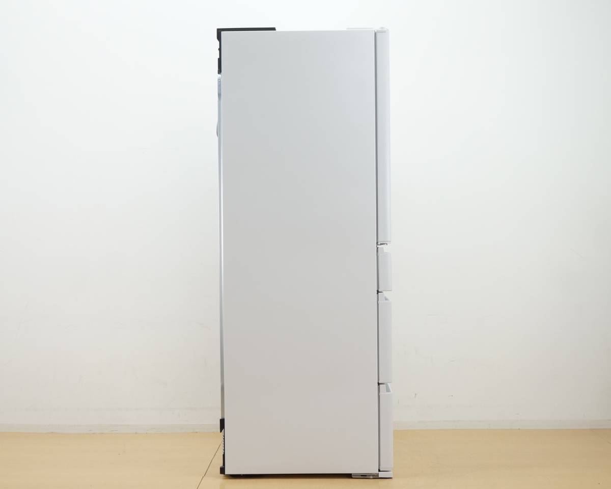 東ハ:【パナソニック】6ドア 冷凍冷蔵庫 513L NR-F516MEX-W 2021年 日本製 野菜室が真ん中 はやうま冷凍切替室 フレンチドア ★送料無料★_画像4