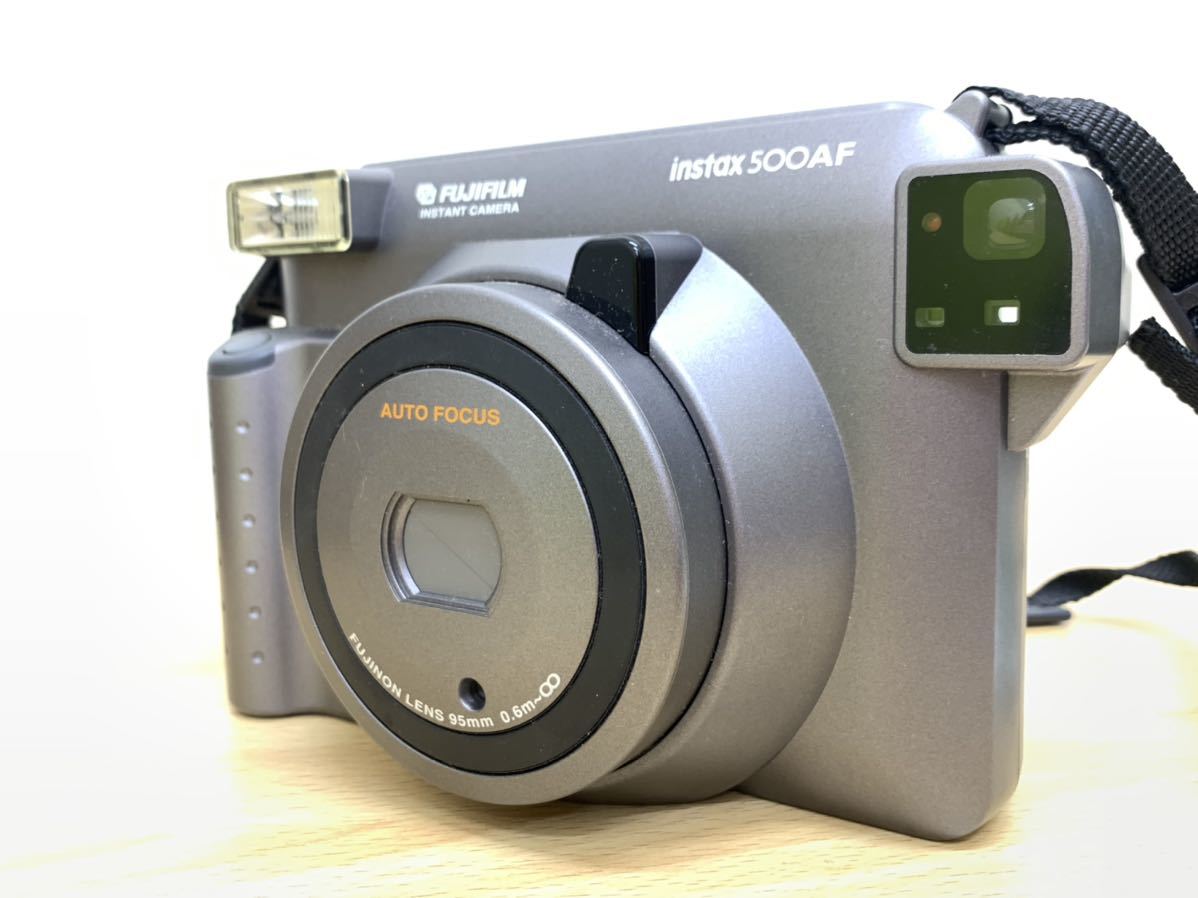 H FUJIFILM 富士フィルム INSTANT CAMERA intax 500AF ワイド