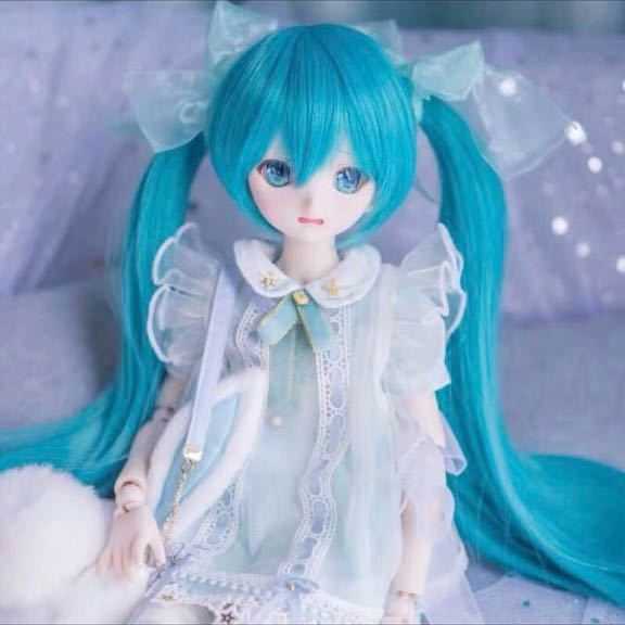 14色!BJD 1/3 ツインテール 初音ミク 球体関節人形 人形 14色!BJD 1/3 ツインテール 初音ミク 球体関節人形 人形