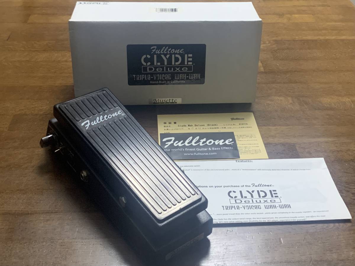 2021正規激安】【2021正規激安】Fulltone Clyde Deluxe Wah フルトーン