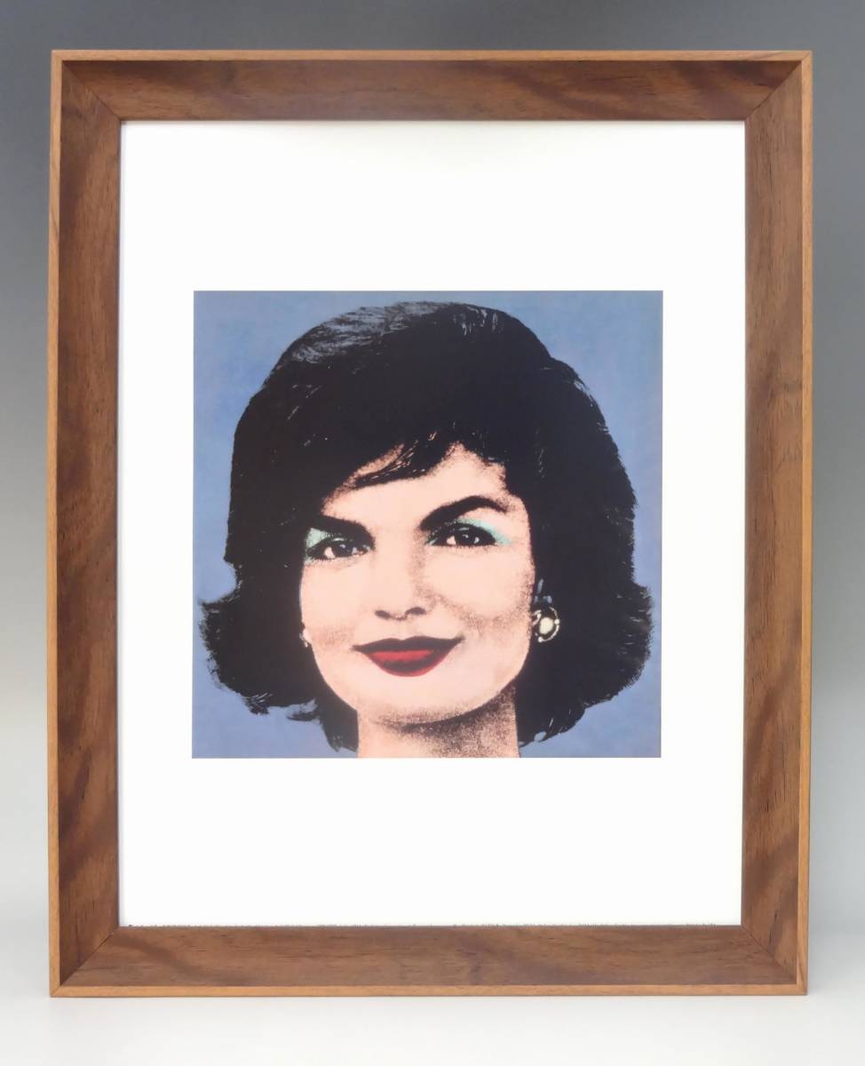 新品 額付アートポスター 絵画 andy warhol アンディ・ウォーホル Jackie 1964 アメリカンポップアート 163 新ポケモン Jackie 1964/ウォーホル/ポスター 印刷物