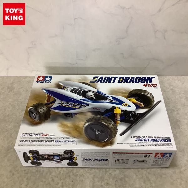 1円~ タミヤ 1/10 電動RC 4WDレーシングバギー セイントドラゴン4WD