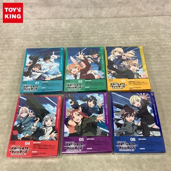 ストライクウィッチーズ ROAD to BERLIN 全6巻 BOX付 (新品）