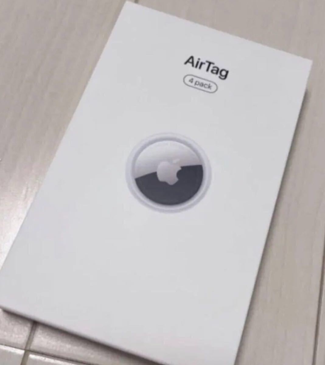 珍しい AirTag Apple エアタグ本体 エアータグ 新品未開封4個セット！ 2個入りセット（新品未開封 