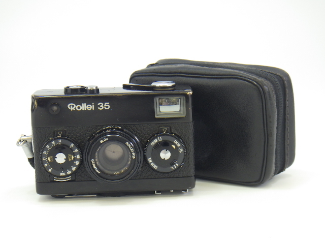 ヤフオク! - h2B053Z50 Rollei ローライ 35 ブラック Tessar