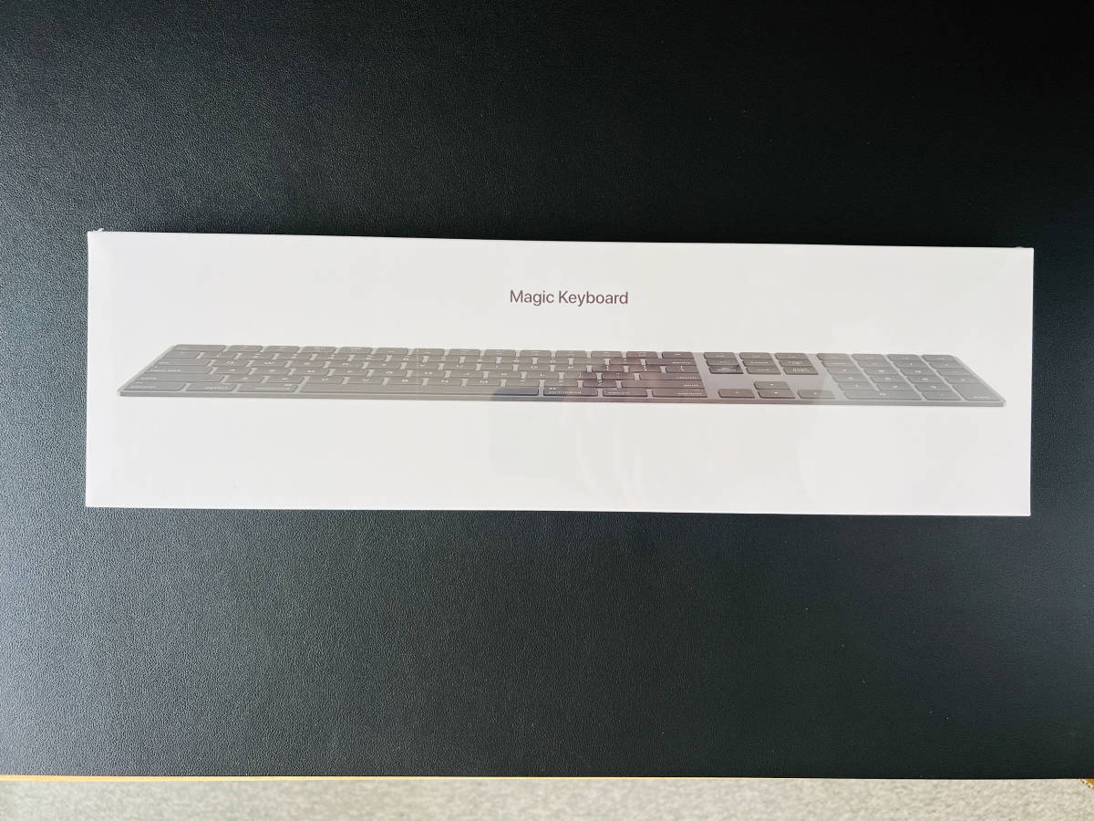 【未使用・未開封】Apple アップル MRMH2J/A Magic Keyboard テンキー付き 日本語 JIS スペースグレイ