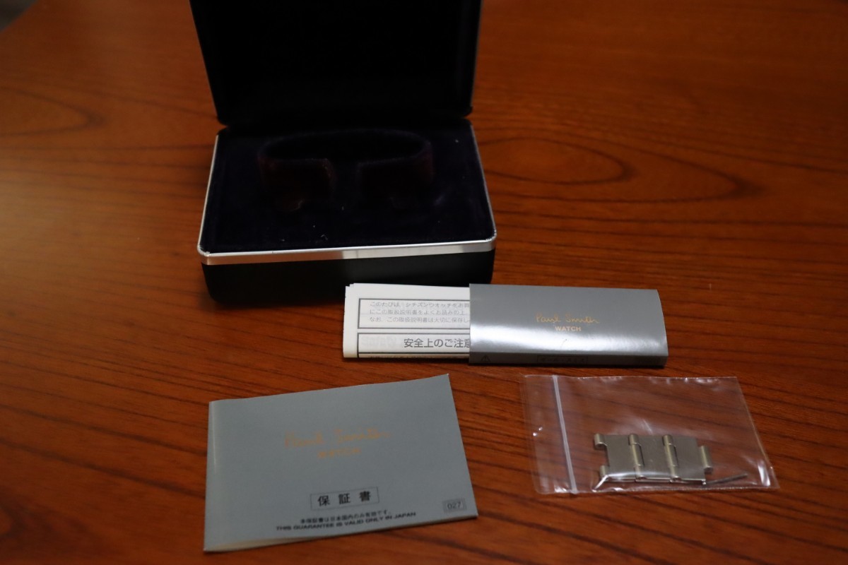 Paul Smith ポールスミス 腕時計 クロノグラフ ファイナルアイズ