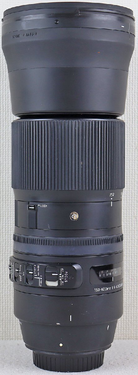 S◎ジャンク品◎超望遠ズームレンズ『SIGMA 150-600mm 1:5-6.3 DG OS