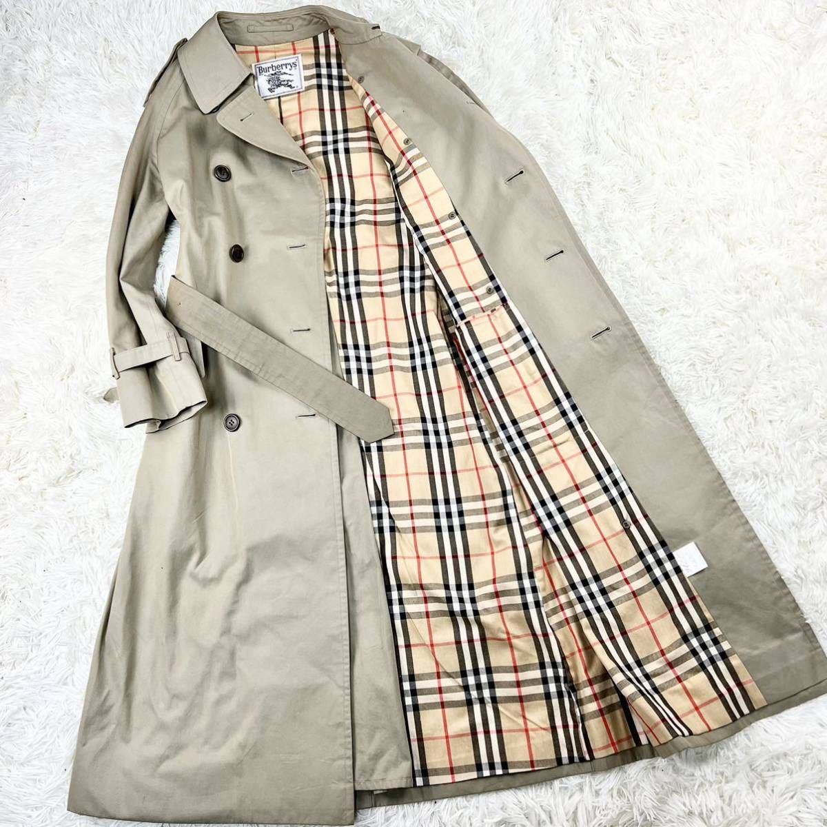 未使用級 バーバリー Lサイズ【希少なビッグサイズ】Burberry トレンチ