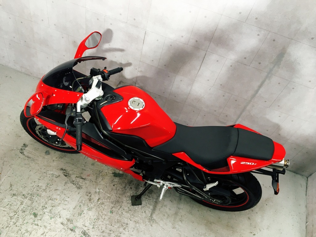 低金利2.9%~☆極美車☆メガリ 250R・低走行1596km・割れ無し