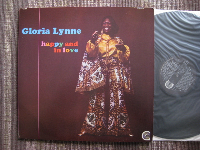 ★GLORIA LYNNE♪happy and in love★CANYON LP 7709★US orig盤LP★_画像1