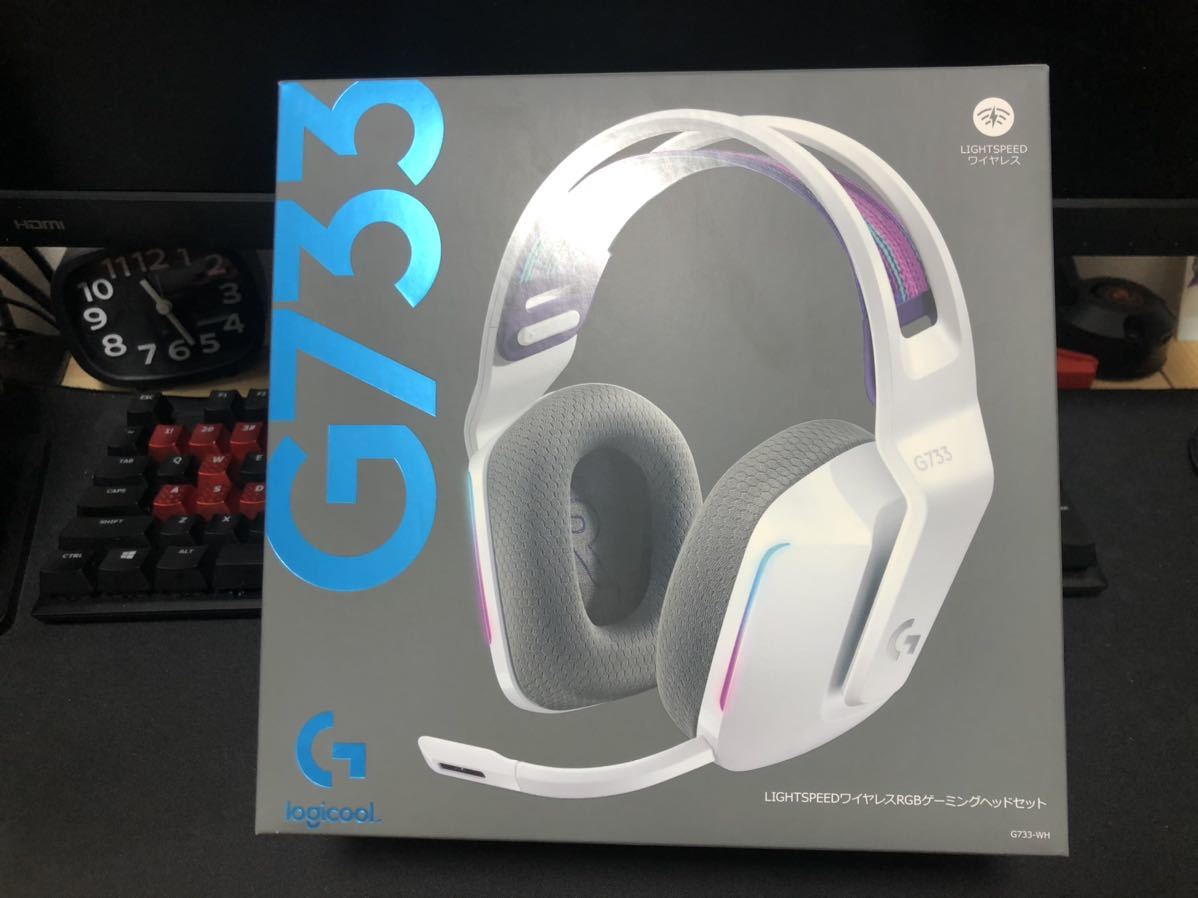 Logicool ゲーミングヘッドセット G733 ほぼ新品