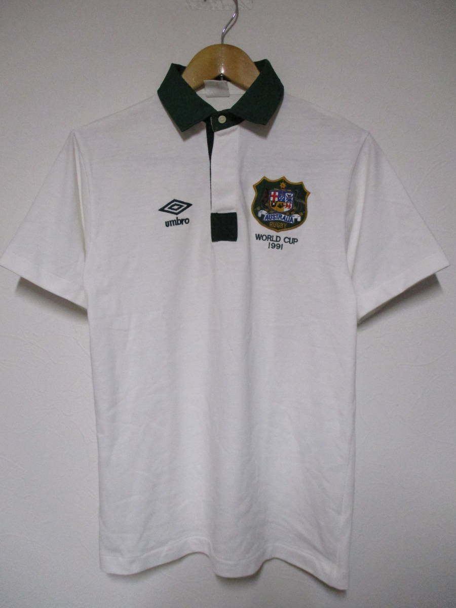 UMBRO アンブロ ラグビー 1991ワールドカップ オーストリア代表 ラガーシャツ Lサイズ