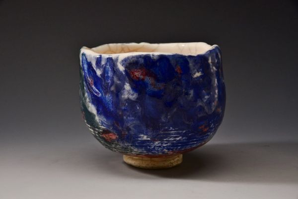 大本教 出口王仁三郎 茶碗 耀碗 王仁印 h58 大本教 出口王仁三郎 茶碗 耀碗 王仁印 h58