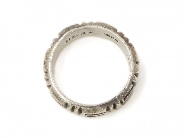  Vintage 925 серебряный производства meki олень n полоса линия частота кольцо Mexico ювелирные изделия кольцо 