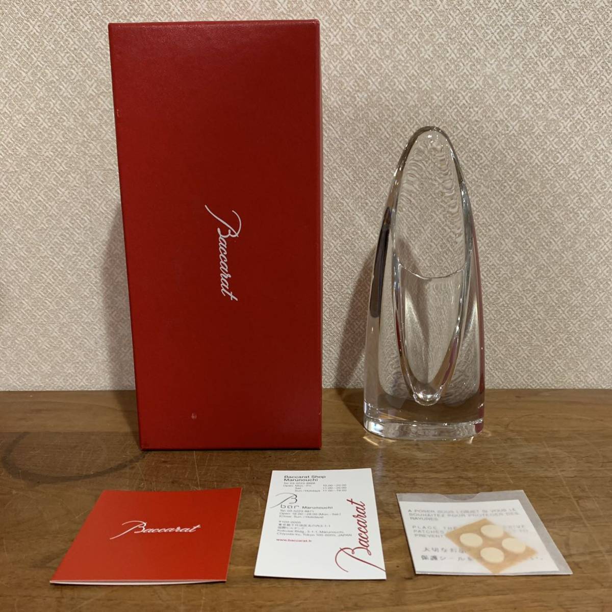 レア 美品 未使用 Baccarat バカラ エスキモー クリスタルガラス レア 美品 未使用 Baccarat バカラ エスキモー クリスタルガラス