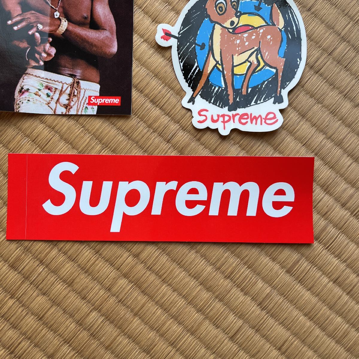 supreme シュプリーム ボックスロゴ ステッカー 5枚セット - スケート