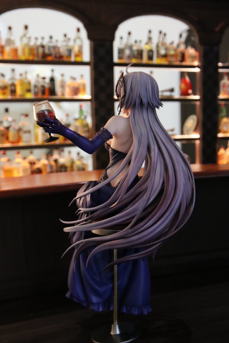 【ガレージキット】1/8 FGO 聖夜の晩餐 ジャンヌ オルタ Fate Grand Order ガレージキット レジン キット 樹脂 未塗装 未組立_画像3