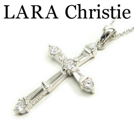 LARA Christie ララクリスティー ホーリークロスネックレス ホワイト レディース シルバー925 P0025-W