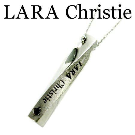 LARA Christie ララクリスティー ラブトルネードネックレス ブラック メンズ シルバー925 P3883-B