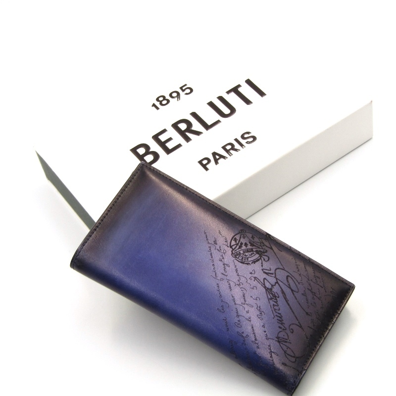 人気格安 Berluti - ベルルッティ Berluti ネオサンタル 二つ折り長