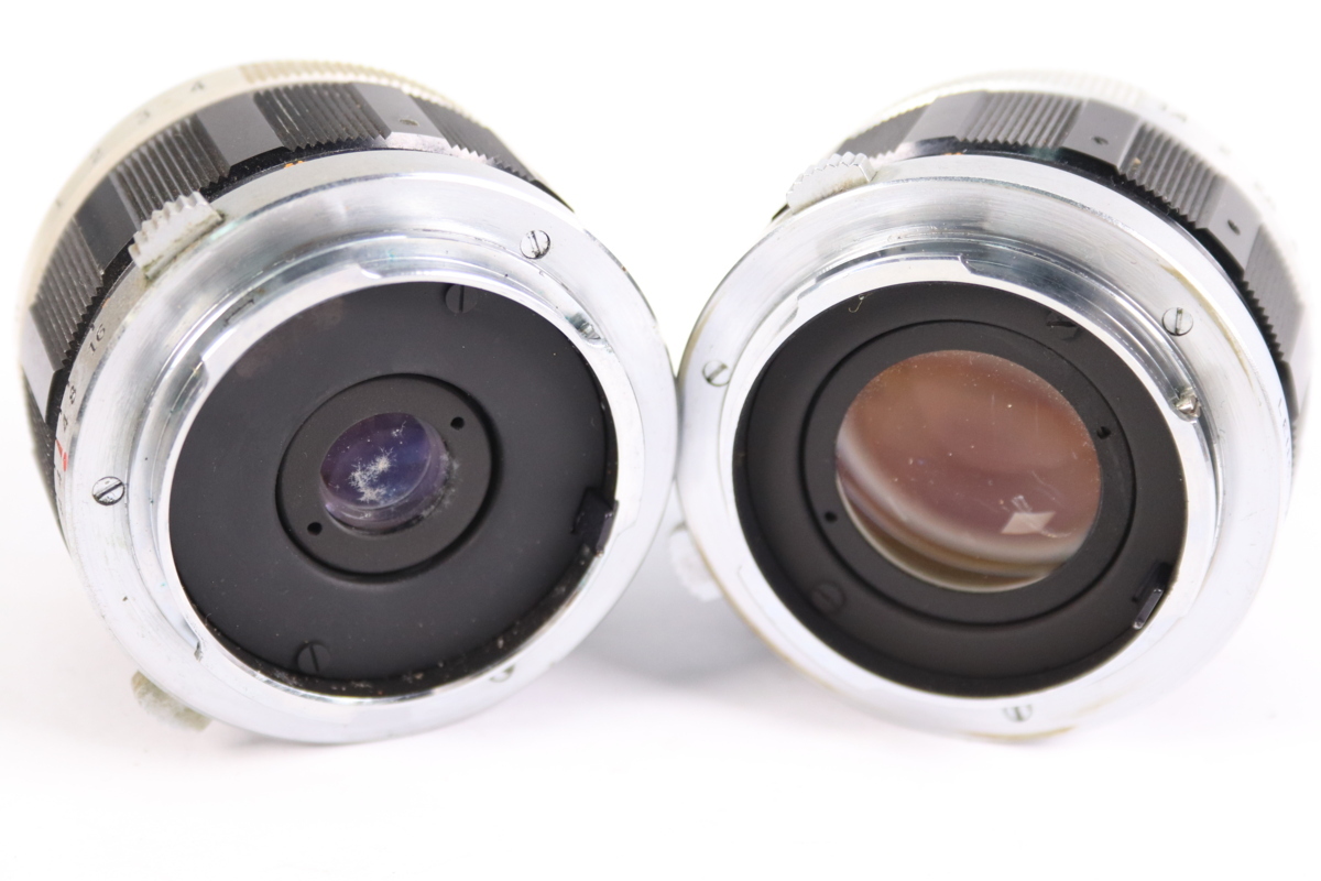 【ジャンク】OLYMPUS オリンパス PEN-FT G.ZUIKO AUTO-W 20mm F3.5/AUTO-S 40mm F1.4 単焦点レンズ MF 一眼レフ フィルムカメラ 26067-F_画像8
