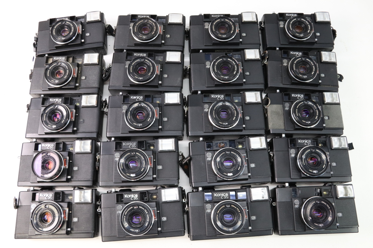 20点】KONICA コニカ C35 AF HEXANON 38mm F2.8 コンパクト フィルム