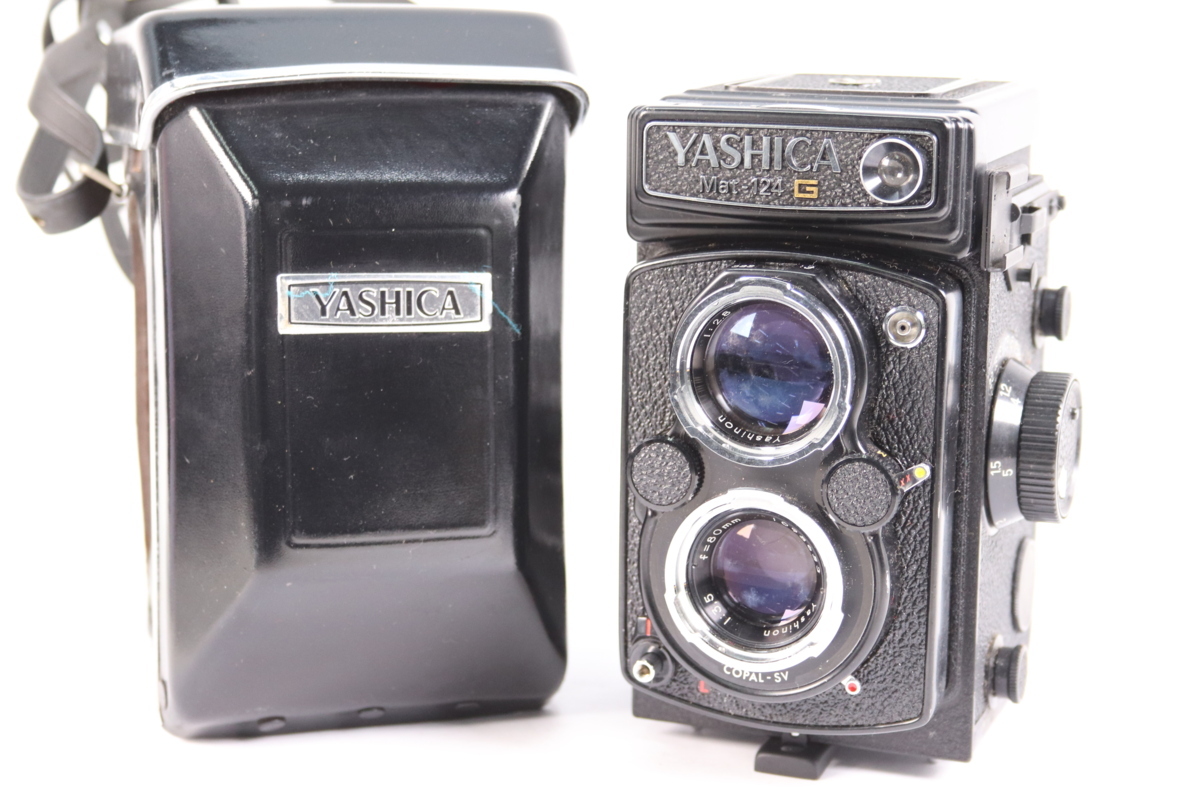 YASHICA ヤシカ MAT-124 G YASHINON 80mm F3.5 二眼レフ フィルム