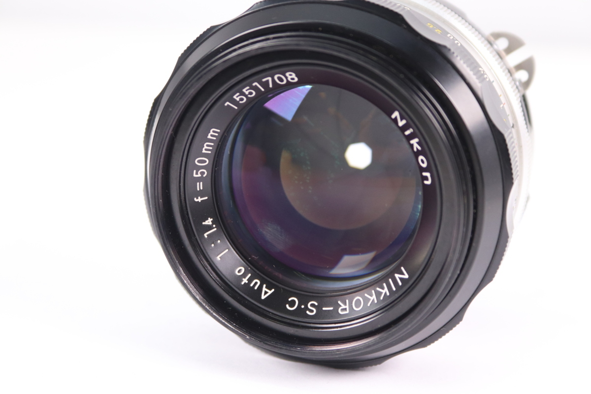 NIKON ニコン F2 アイレベル ブラック NIKKOR-S・C AUTO 50mm F1.4 単焦点レンズ MF 一眼レフ フィルムカメラ 36375-F_画像9