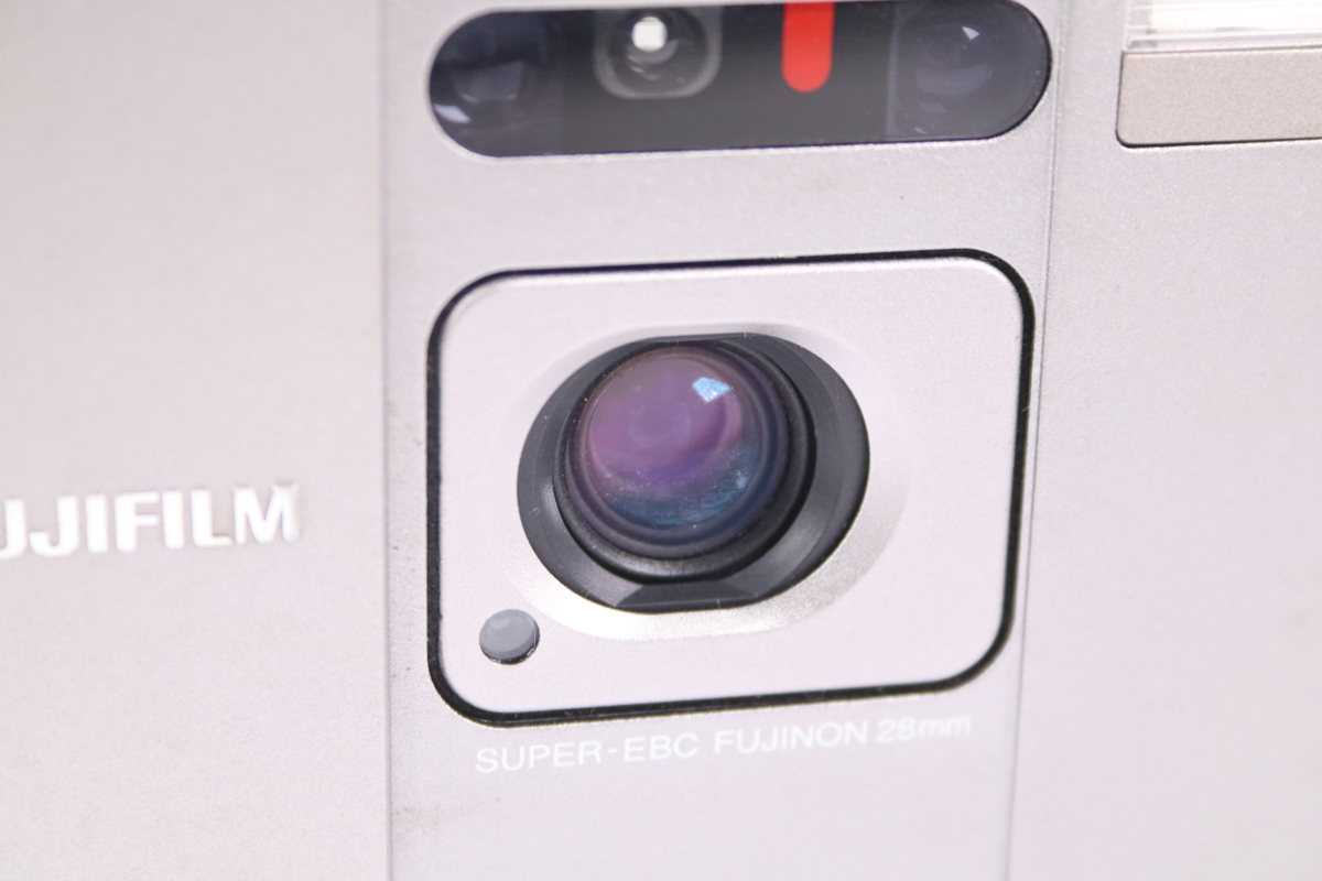 【ジャンク】FUJIFILM 富士フイルム CARDIA MINI TIARA SUPER-EBC FUJINON 28mm コンパクトフィルムカメラ 36376-F_画像10