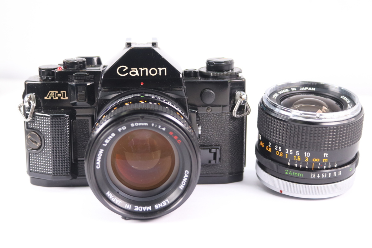 CANON キャノン A-1 一眼レフ フィルムカメラ FD 50mm F1.4 S.S.C.