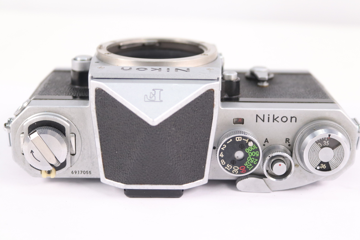 NIKON ニコン F アイレベル フィルムカメラ 一眼レフ + NIKKOR-S Auto F1.4 50m 単焦点レンズ 36445-Y_画像4