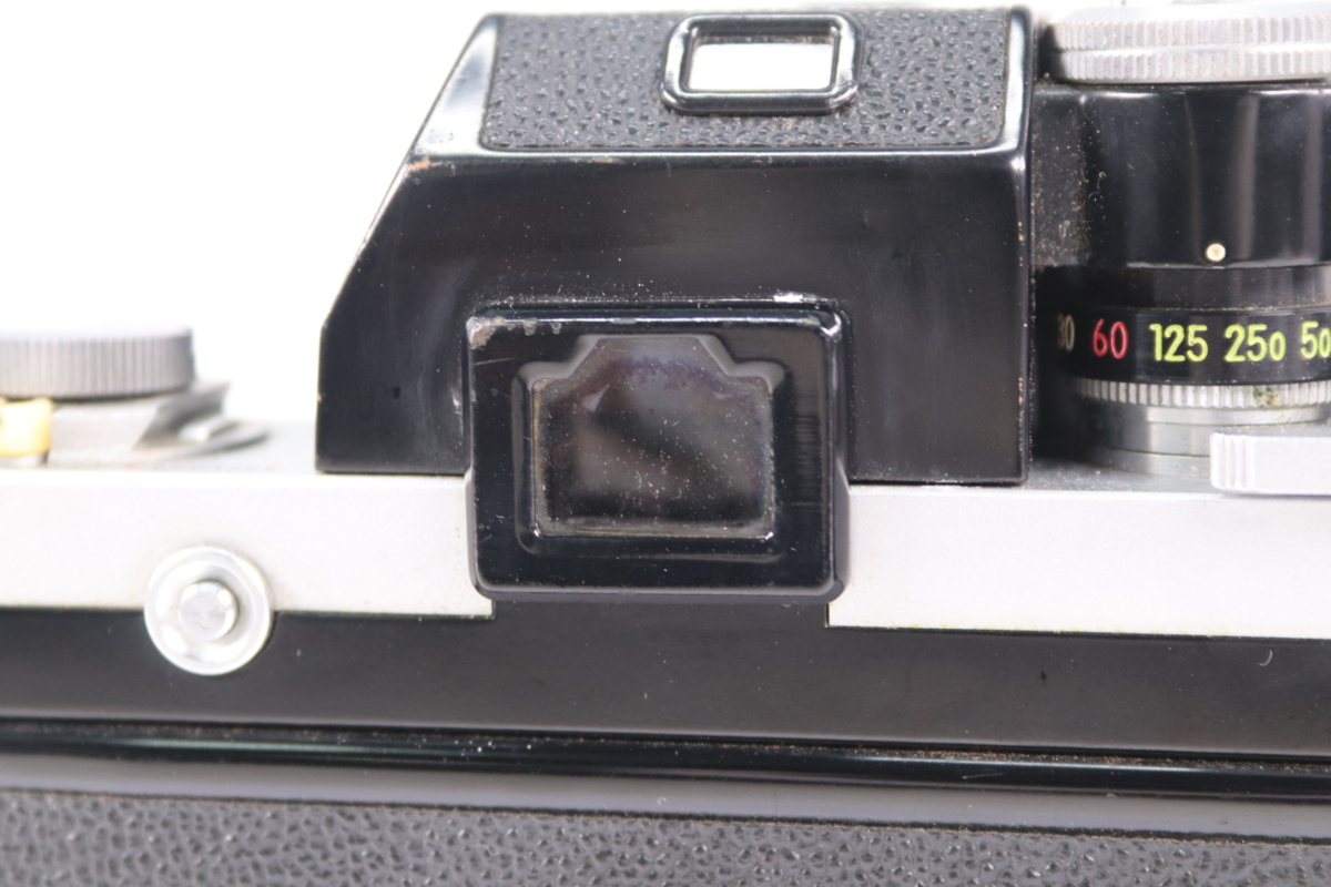 【ジャンク品】NIKON ニコン F フォトミック フィルムカメラ 一眼レフ + NIKKOR-S・C Auto 50mm F1.4 単焦点レンズ 36447-Y_画像3