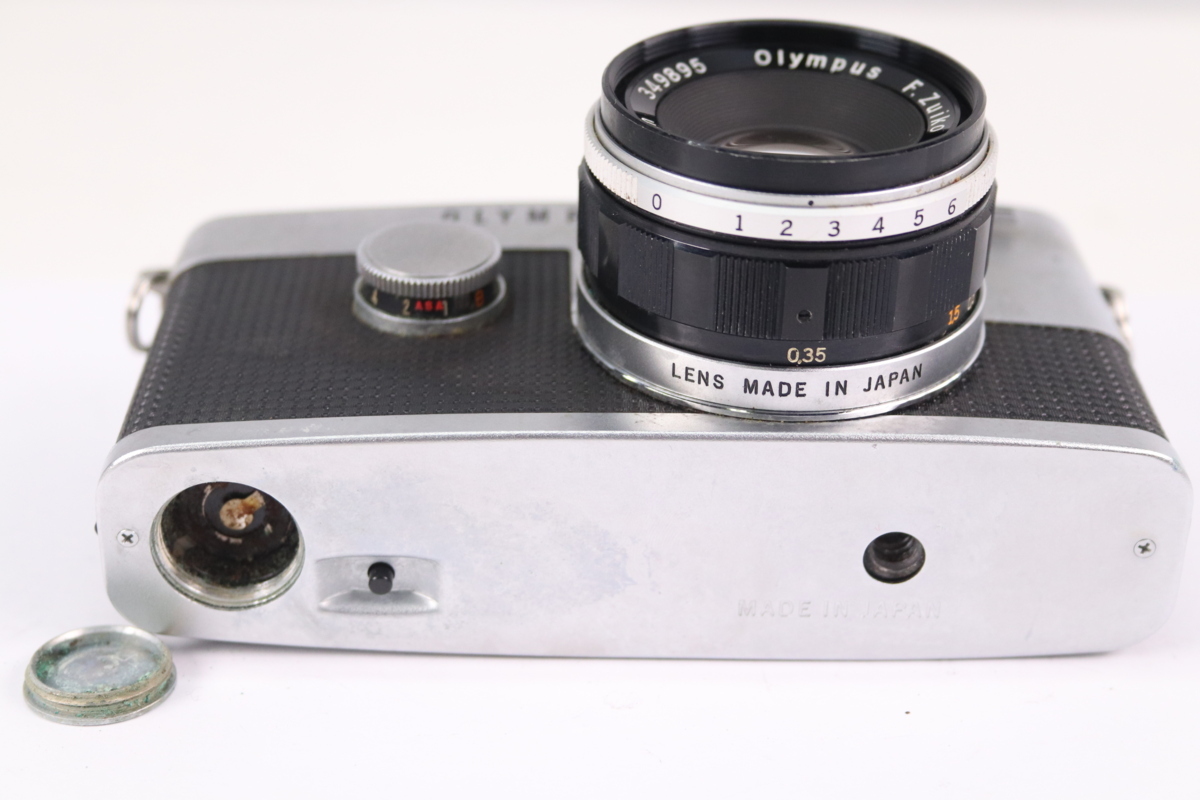 【ジャンク品】OLYMPUS オリンパス PEN-FT F.ZUIKO AUTO-S 38mm F1.8 単焦点 レンズ 一眼レフ フィルム カメラ 36432-K_画像6