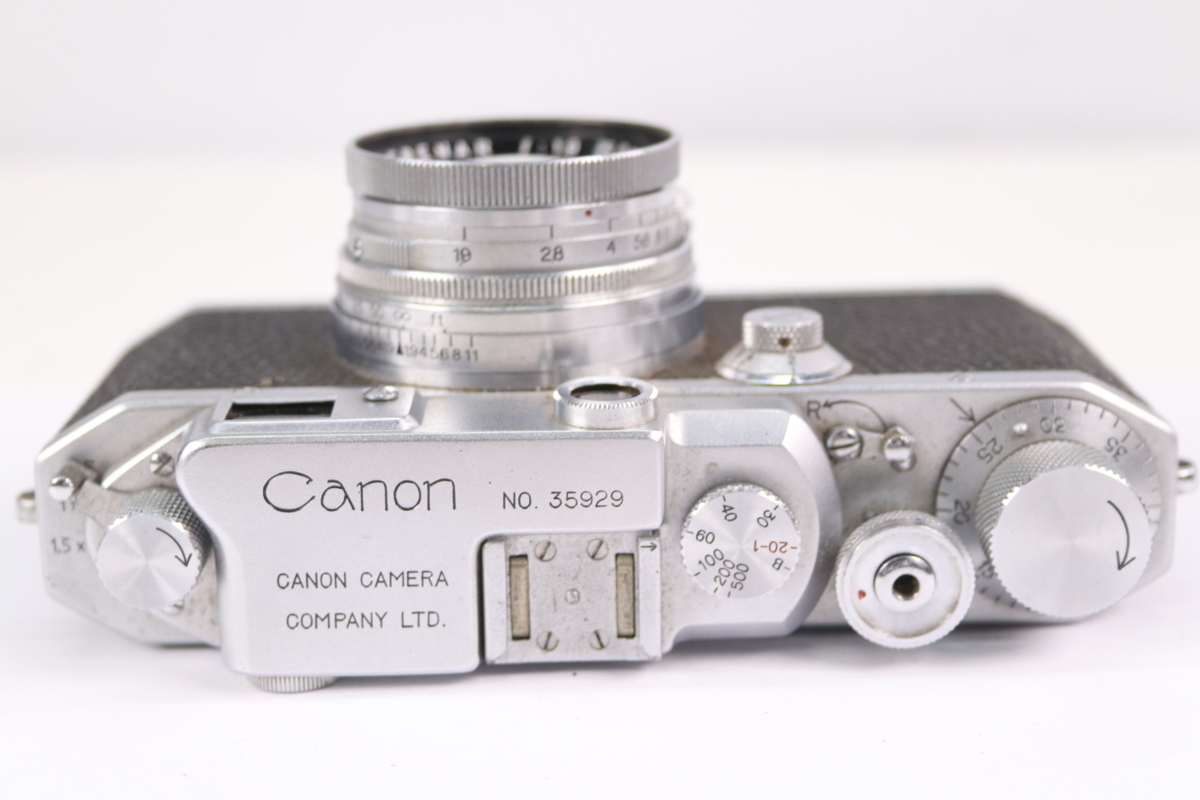 【ジャンク品】CANON CAMERA COMPANY LTD. キャノン レンジファインダー フィルムカメラ SERENAR 50mm F1.9 単焦点レンズ 36390-C_画像5