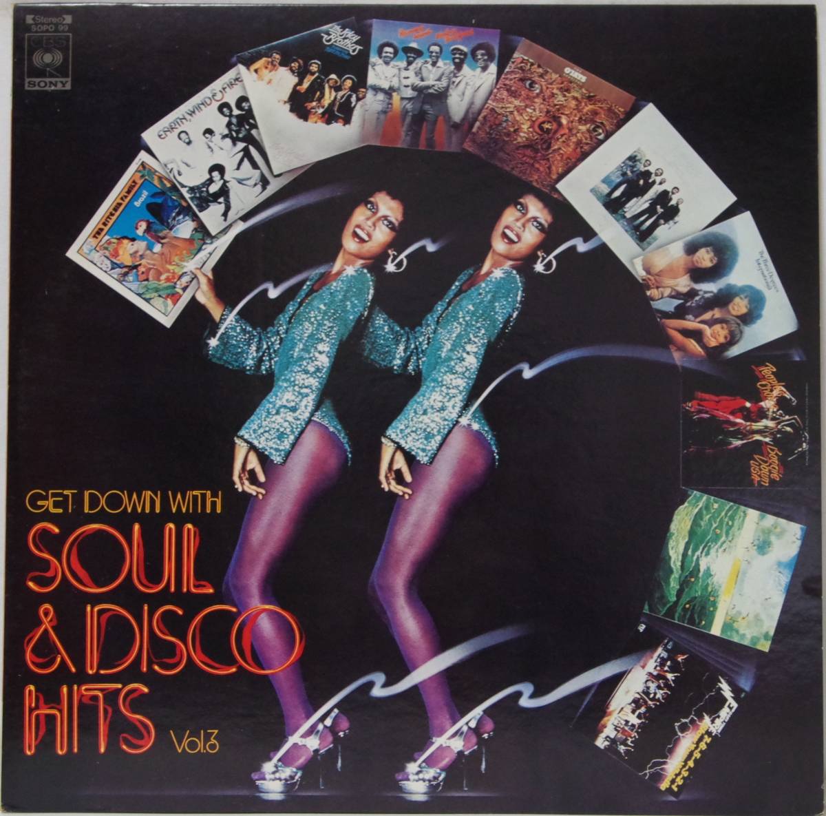 中古LPレコード現状出品：GET DOWN WITH SOUL & DISCO HITS Vol