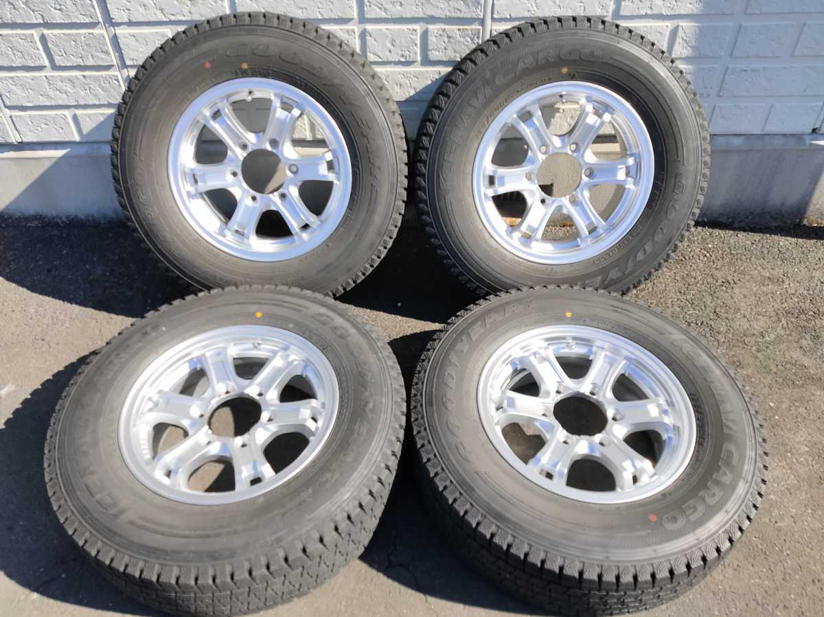 美品】 weds keeler タイヤ ホイール 4本セット 15×6J 33 pcd139.7