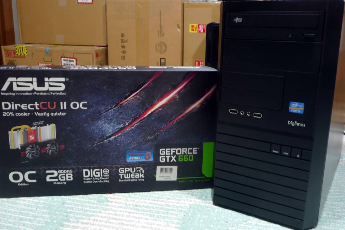 高性能ゲーミングPC】Core i5 GTX660Ti 8GB 500GB-