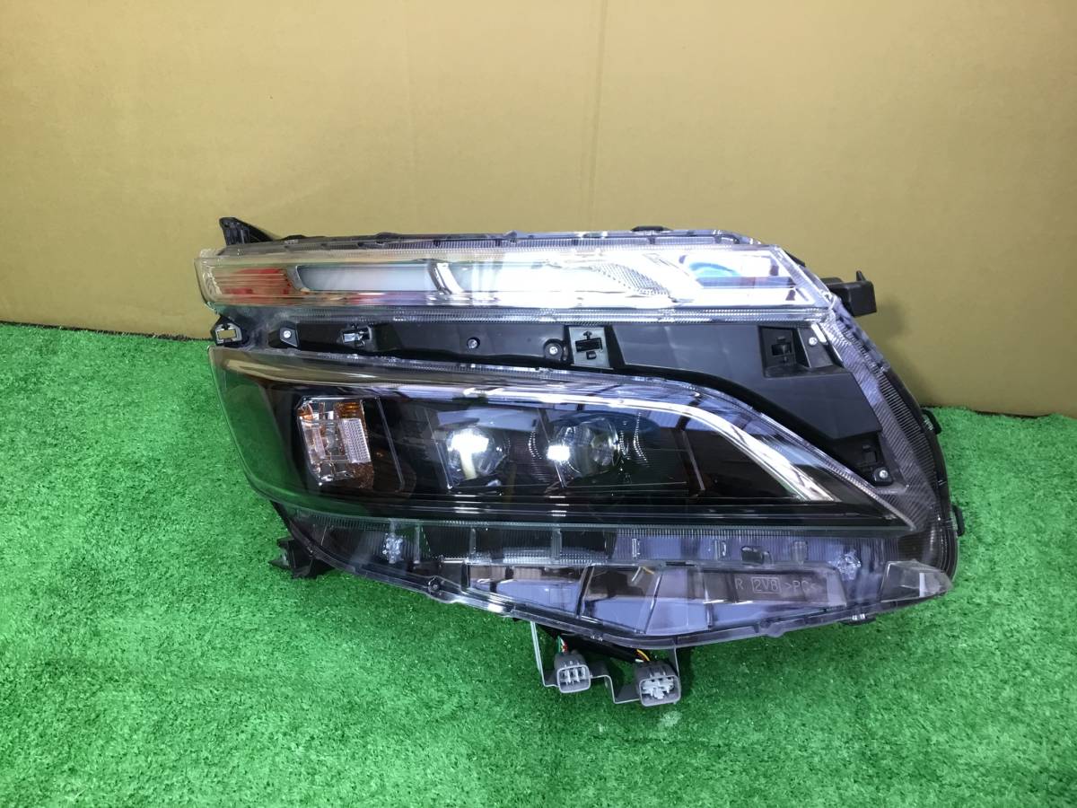 ヴォクシー 後期 右 ヘッドライト ZS 煌 ZRR80W ZRR85W 純正 LED ic.sch.id